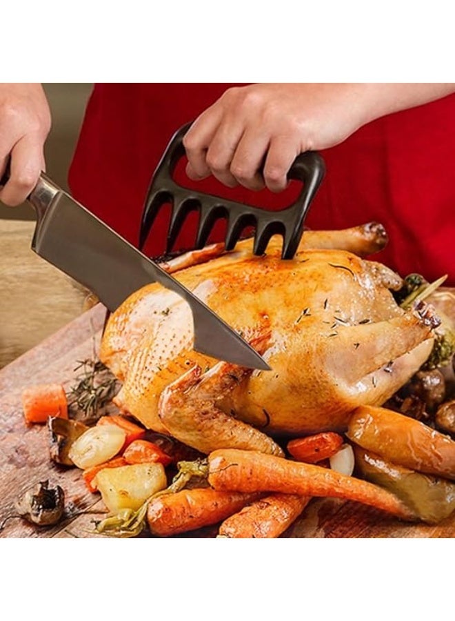 Meat Shredder Claws, Pulled Pork Meat Shredder Shredding Forks BBQ Claws,Not Easy to Corrode,High Temperature Resistance - Image 5